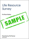Life Resource Survey Sample